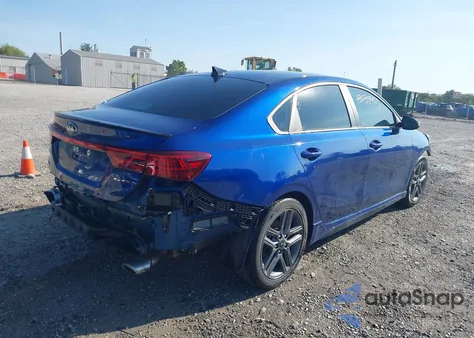 2021 Kia Forte Gt Line из США, поврежденный, VIN 3KPF34AD3ME308531